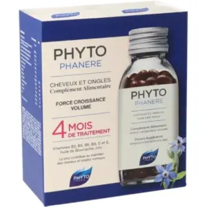 قرص تقویت مو و ناخن فیتو فانر (طرح جدید و قدیم)120 عددی اصلی(ارسال رایگان)  ا Phyto Phanere Hair and Nail